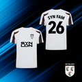SYNLDN x SYNFAM White Football Top