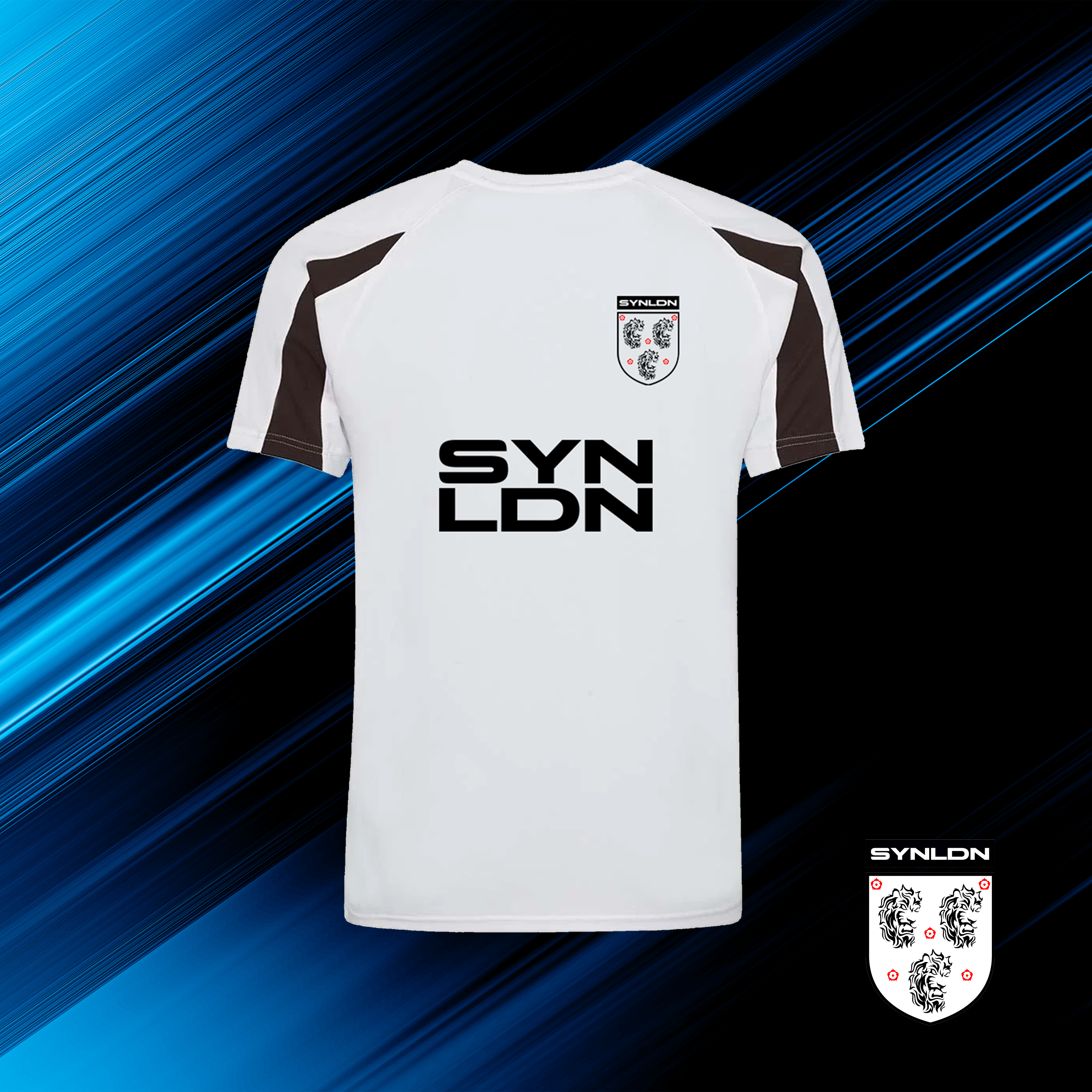 SYNLDN x SYNFAM White Football Top