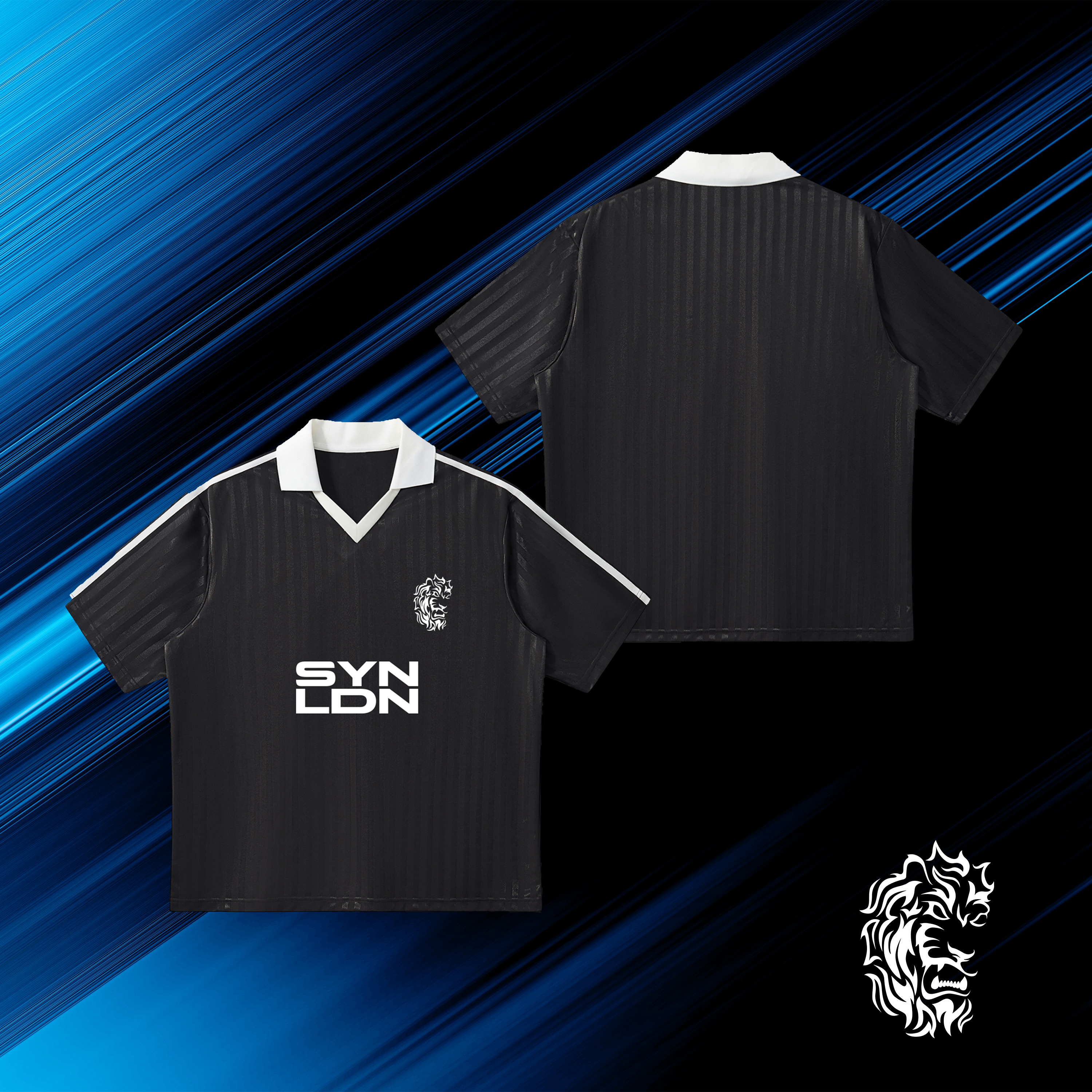 SYNLDN Retro Football Jersey