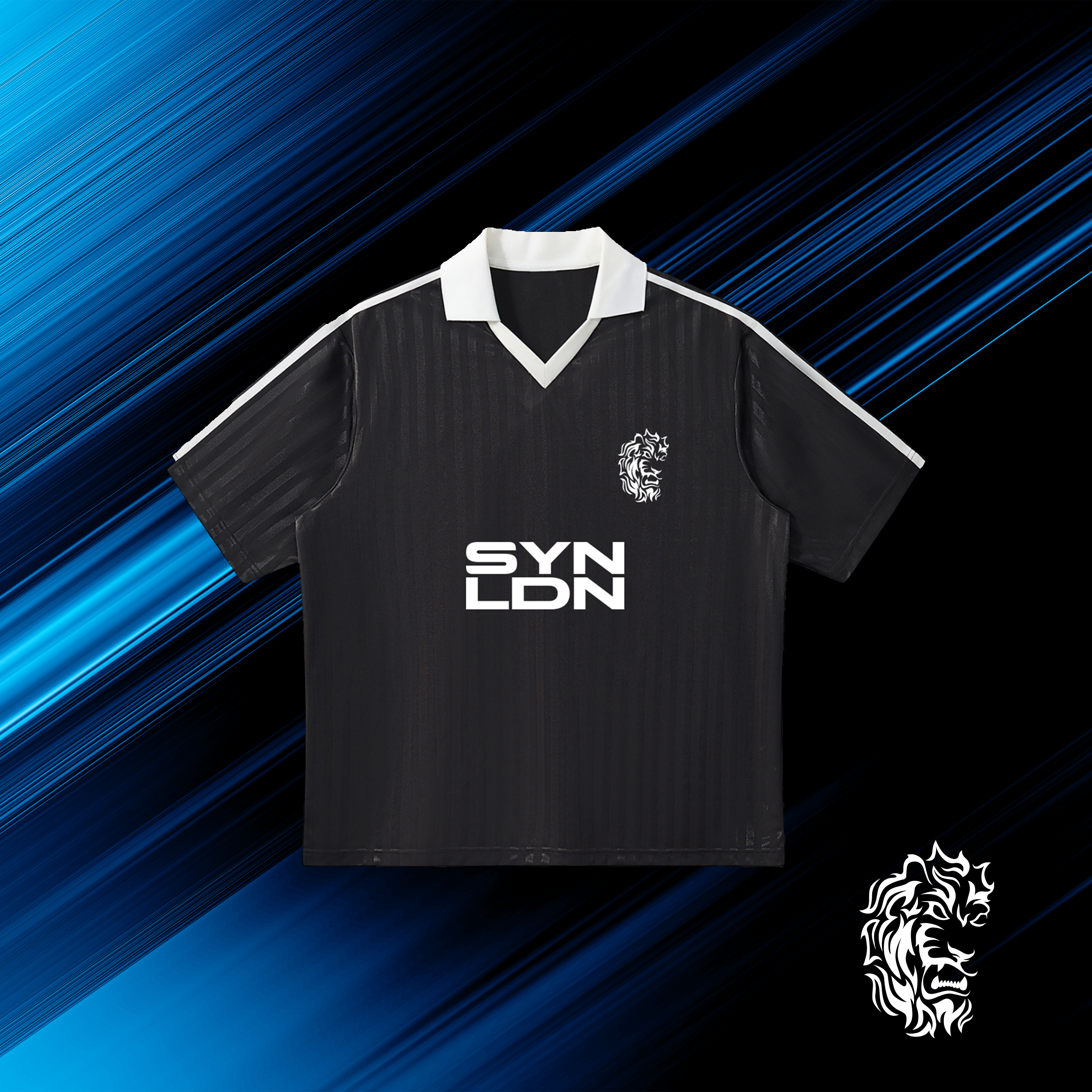 SYNLDN Retro Football Jersey