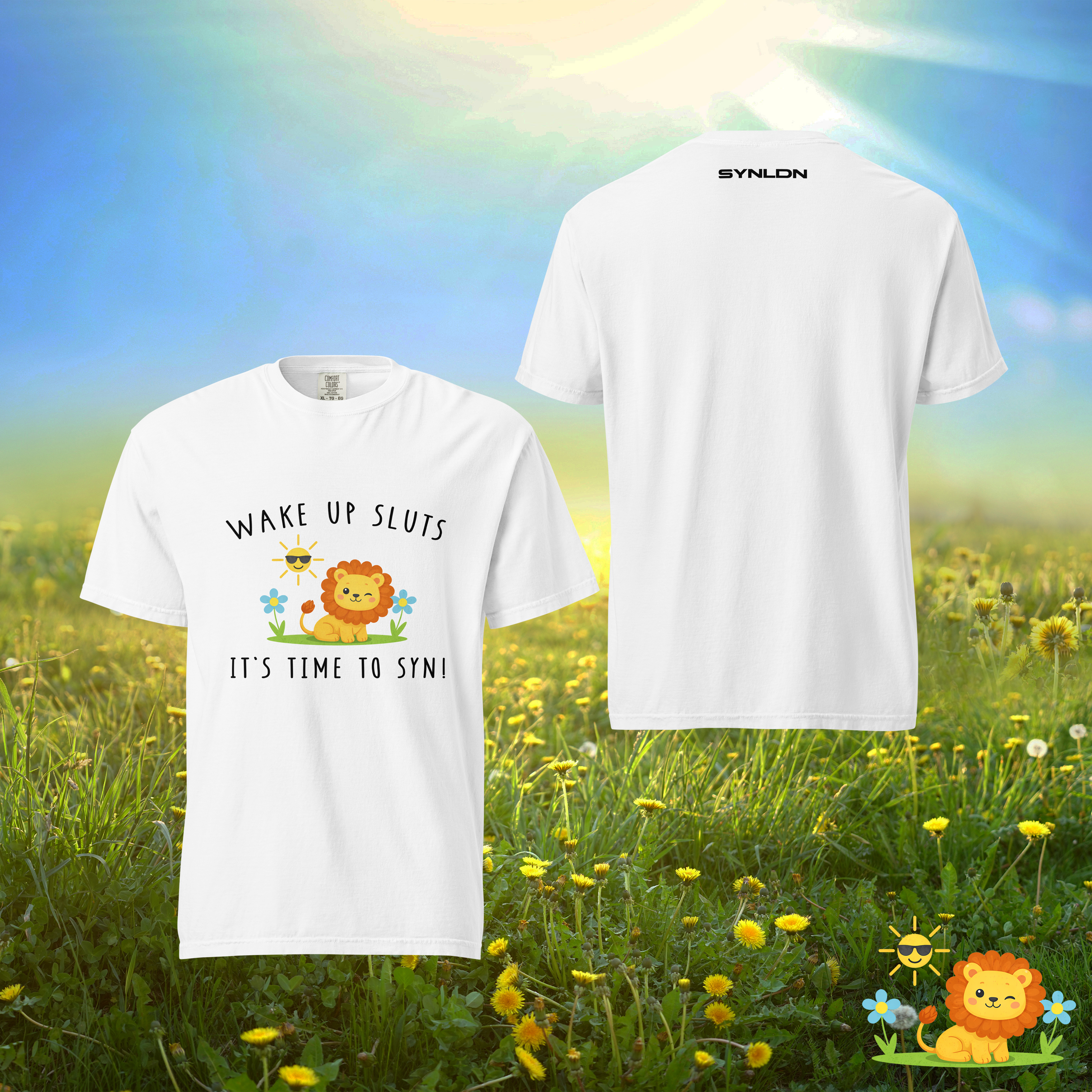 “Wake Up Sl*ts, It’s Time To SYN” T-Shirt
